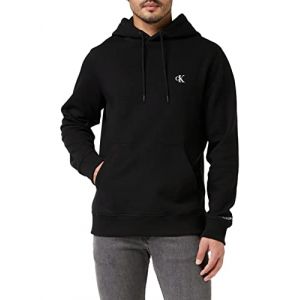 Calvin Klein Jeans Sweat Homme Essential Avec Capuche, Noir