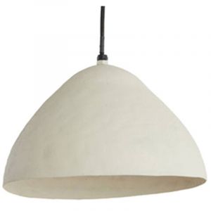 Light & Living - suspension - Elimo - blanc - m&eacute;tal - &Oslash; 25cm -
