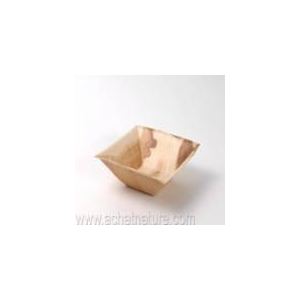 Image de Biosylva 25 bols carrés Kheops en palmier