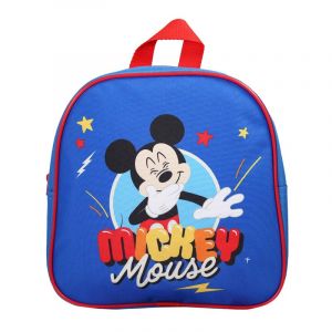 Bagtrotter - mickey - sac à dos scolaire goûter 24 cm - bleu - garçon - 1