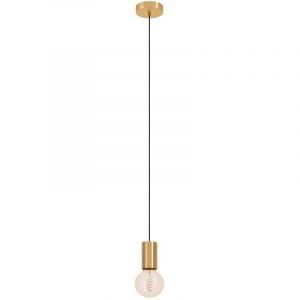 Eglo Suspension Pozueta 1, à 1 lampe, laiton