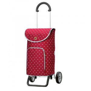 Andersen Chariot de courses collection Scala plus shopper design Ole - 47L - Rouge