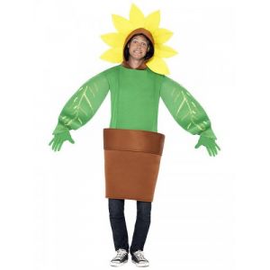 Smiffy's Déguisement tournesol dans un pot adulte TAILLE UNIQUE