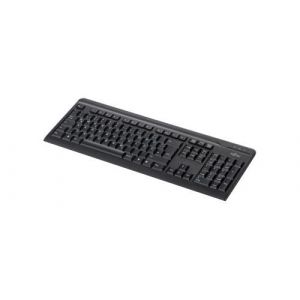Fujitsu KB410 USB QWERTY Noir - Claviers (Standard, Avec fil, USB, Clavier mécanique, QWERTY, Noir)