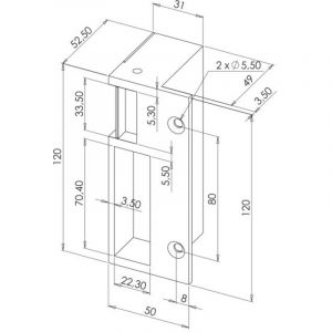 Heracles G&acirc;che 120 mm - PCA-10171I
