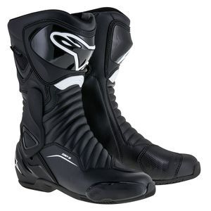 Image de Alpinestars Bottes SMX-6 V2 Drystar noir/rouge fluo - 37