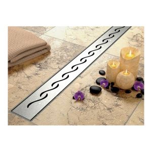 Banyo Caniveau de douche Wave N | 50 cm