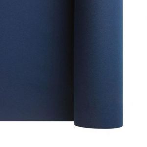 NAPPE PAPIER INTISS&Eacute; ROULEAU 6X1 2M BLEU ROYAL Bleu
