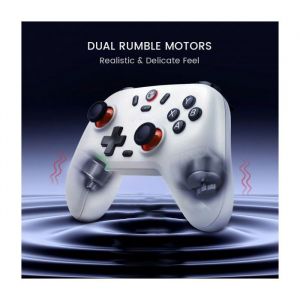GameSir Manette de jeu - Nova Lite - Sans fil - Vibration - Stellar White