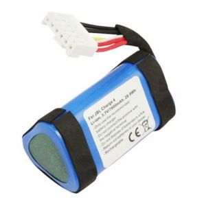 Avizar Batterie pour JBL Charge 4 / 4BLK / 4J Li-ion 3.7V 7800mAh 28.9Wh 1INR19/66-3 Bleu