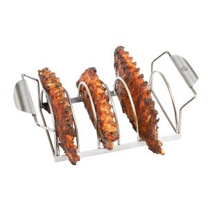 Image de Gefu Rack pour travers de porc/rôtis BBQ Style