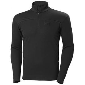 Helly Hansen HP Pull Polaire fermeture éclair Torse 1/2 Homme, noir M T-shirts paddle