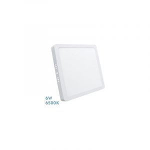 Downlight Surface Carrée Sélénite 6w 6500k Blanc 540 Lm 2,8x12x12 Cm