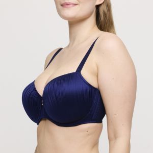 Soutien Gorge balconnet rembourré - Saphir Bleu