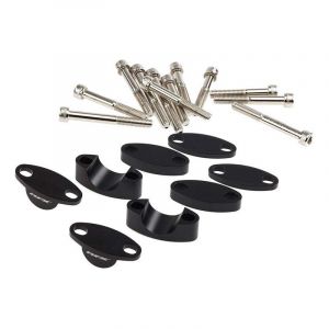 R&eacute;hausses de guidon RFX Race 28.6mm noir - universel hauteur 25mm / 30mm / 35mm / 40mm