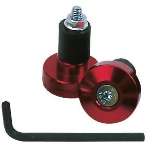 Oxford Bar Ends 1 Poids fin de bar Rouge