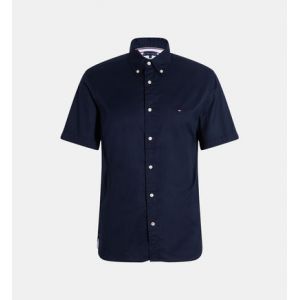 Tommy Hilfiger Chemise regular fit à manches courtes Bleu - Taille M