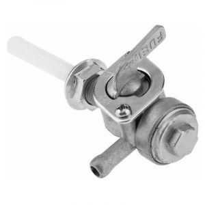 Cyclingcolors Robinet essence m&eacute;tal coud&eacute; 90&deg; on off M10 universel moto scooter tondeuse tracteur