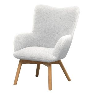 Rendez Vous Déco Fauteuil Roméo blanc - Blanc