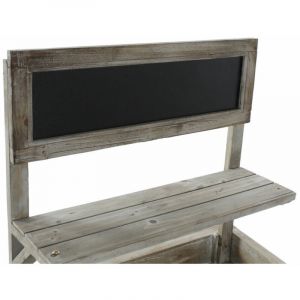 Garden Cart DKD Home Decor 87 x 14 x 109 cm 87 x 41 x 109 cm Light brown