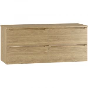 Meuble sous-vasque 120cm plan de toilette Viggo Bois