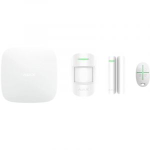 Ajax Alarme StarterKit GSM Ethernet Sans fil D&eacute;tecteur Mouvement Int&eacute;rieur Kit complet