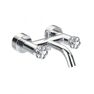 Paini France Paini - Mélangeur bain douche Induss, chrome - manette chrome