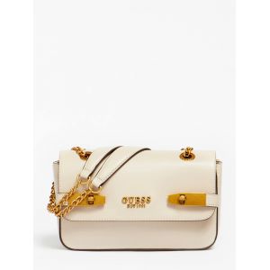 Guess MINI SAC À BANDOULIÈRE ZADIE Beige - Couleur Beige - Taille Taille unique
