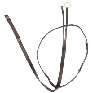 Martingale pour cheval en cuir tanné Derby