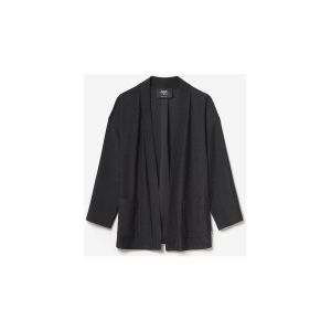 Le Temps des Cerises Veste kimono Sobrado noir brillant