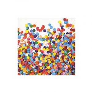 Image de Paper+design Serviettes 33x33 cm - Confetti x20 - Categorie fantome - PAPER DESIGN