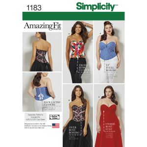 Simplicity Patron 1183 Corset -