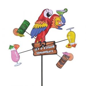 Girouette Premier Kites Whirligig 12 In. Island Parrot