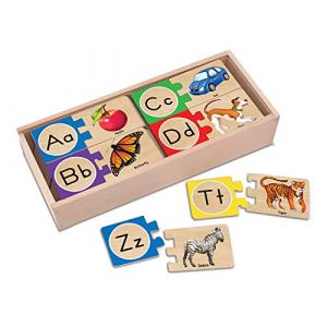 Image de Melissa & Doug 12541 - Puzzles Auto-Correcteurs Pour L'Alphabet Anglais 12541