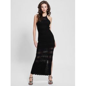 Guess Robe-pull dos nu Noir - Couleur Noir - Taille XL