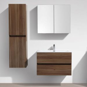 Stano Ensemble de meubles salle de bain design SIENA largeur 60 cm noyer Sans