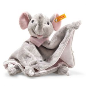 Image de Steiff Trampili Elefant Tapis de câlin, 28 cm rose