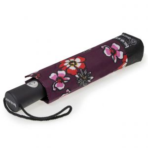 Isotoner Parapluie solide, ultra déperlant, à ouverture/ fermeture automatique