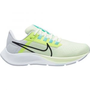 Nike Air Zoom Pegasus 38, Basket Femme, Barely Volt/Black-Volt-Aurora, 36.5 EU
