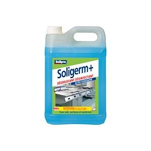 Solipro Dégraissant désinfectant Soligerm Plus - Bidon de 5 litres