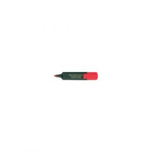 Faber-Castell Faber - castell marqueur superfluorescent textliner 48 rouge -10u-