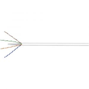 Goobay Câble réseau CAT 6 U/UTP 94220 4 x 2 x 0.25 mm² blanc 305 m