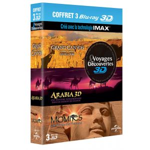 Image de Coffret Voyages et découvertes - Arabia + Grand Canyon + Momies