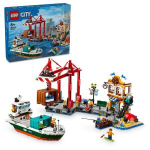 Lego City - Le Port Et Le Navire Marchand - 60422
