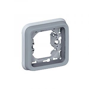 Legrand Support plaque étanche PLEXO composable IP55 gris 1 poste - 069681