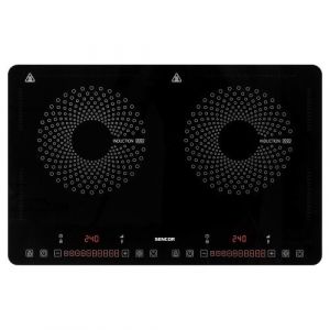 Sencor Plaque Induction SCP 4501BK 3400W 2 Foyers Noir