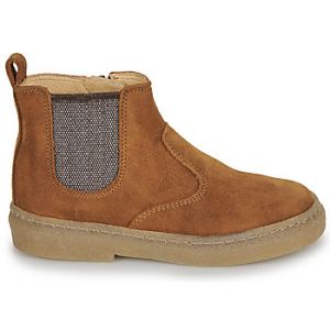 Pom d'Api Boots enfant TRIX JOD ZIP Marron - Taille 22,23