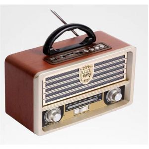 Radio R&eacute;veil Musical Portable Design Retro Usa Style Vintage Usb Fm/am Q-yx2022