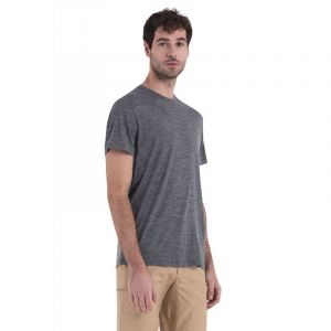 Icebreaker T-shirt Merino 150 Tech Lite III manches courtes gris foncé - S