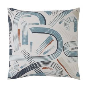 Origin Taie d'oreiller imprimée en coton, Made in France Gabin